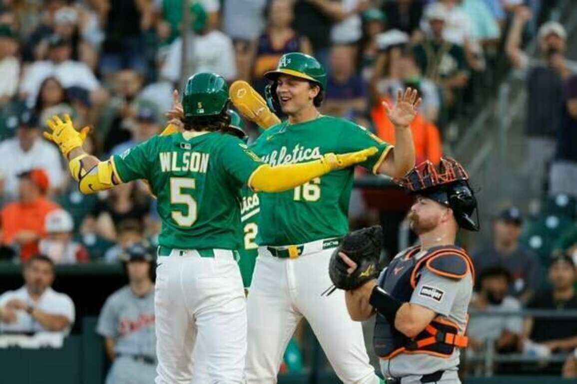 High-flying A's look to sweep Tigers