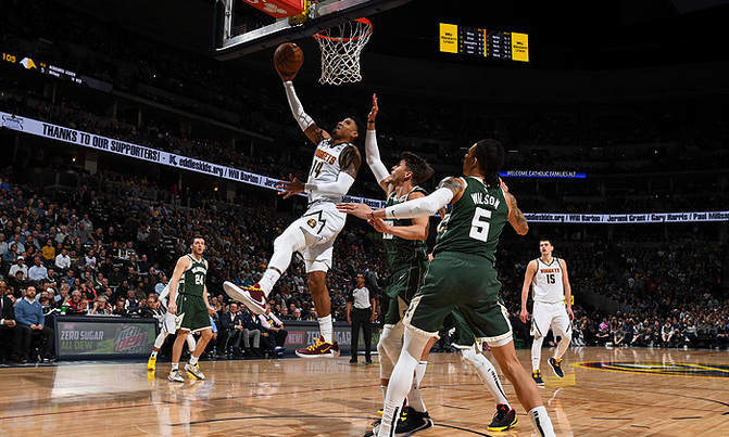 Third straight for loss Bucks as Nuggets win Third straight for loss Bucks as Nuggets win