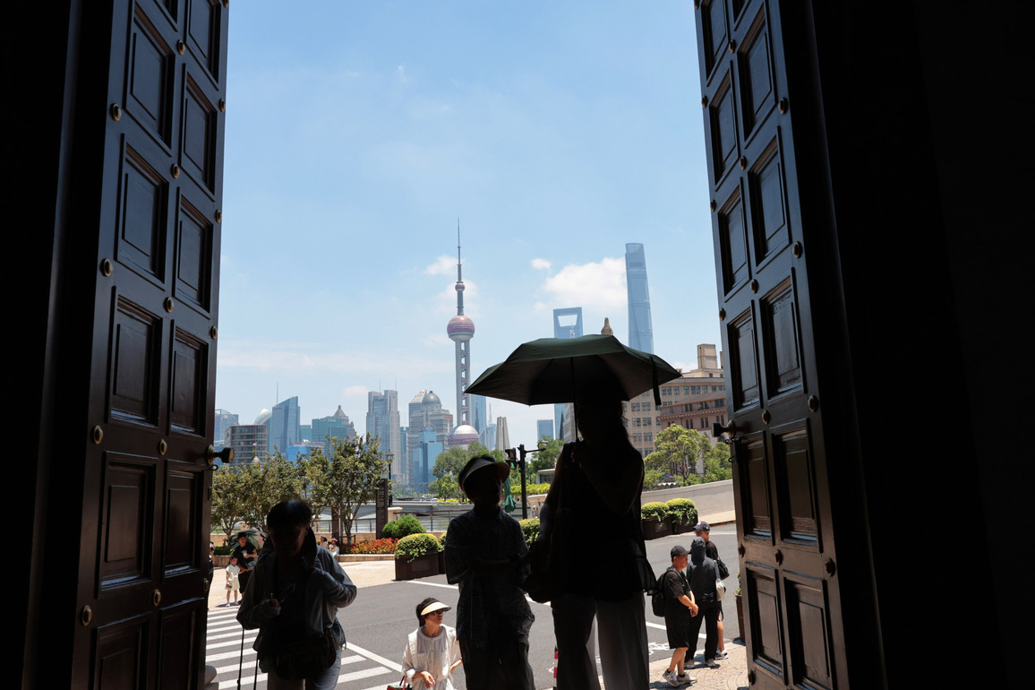 CHINA-SHANGHAI-HEATWAVE (CN)