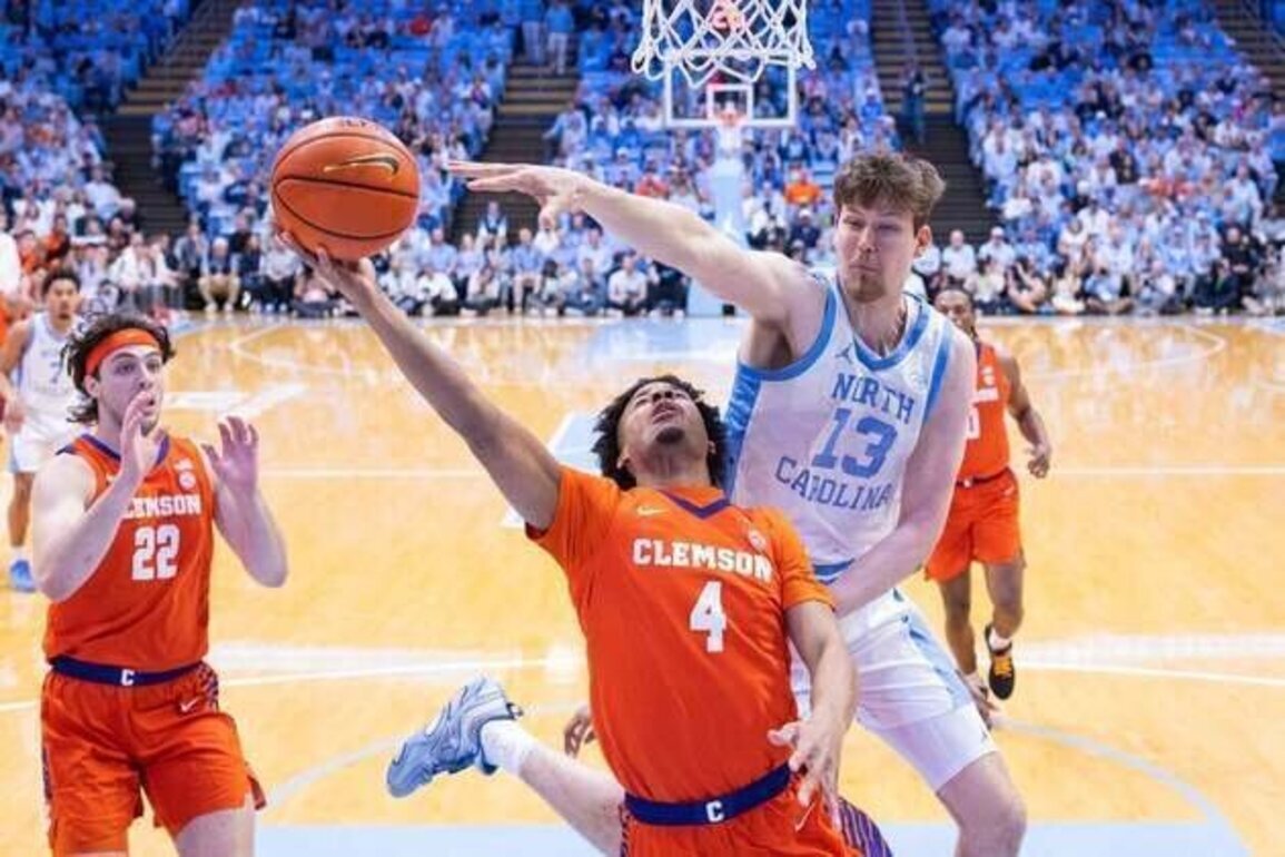 No. 19 North Carolina, Clemson battle again in ACC quarterfinals