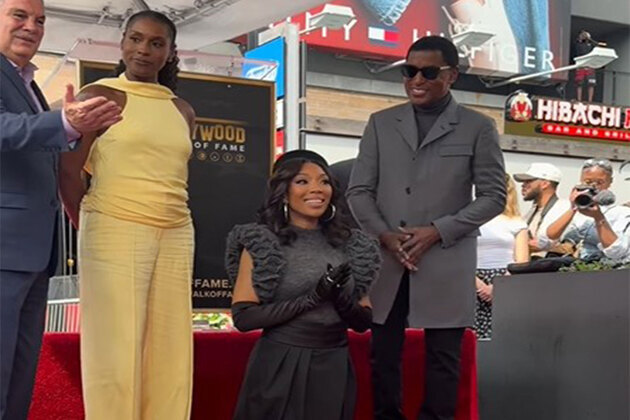 Brandy gets star on Hollywood Walk of Fame
