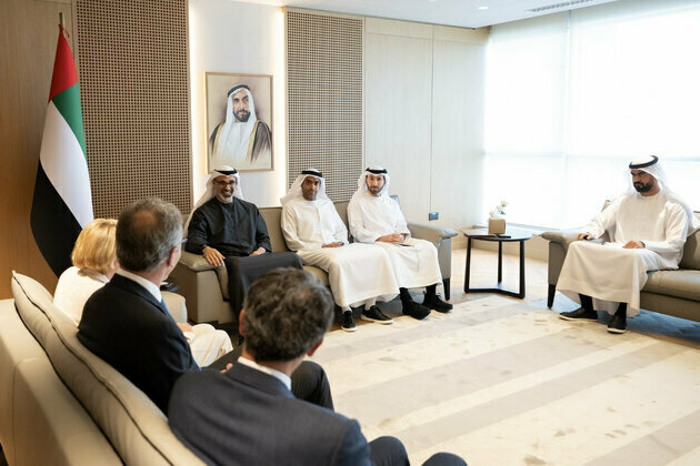 Khaled bin Mohamed bin Zayed receives executive management of Cleveland Clinic