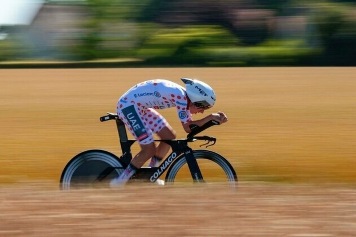 Tadej Pogaar takes Tour de France Yellow Jersey after storming time trial