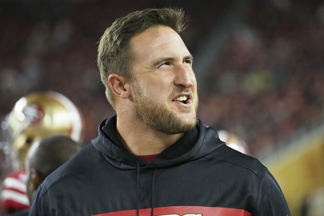 Eight 49ers offensive players sit out practice with injuries