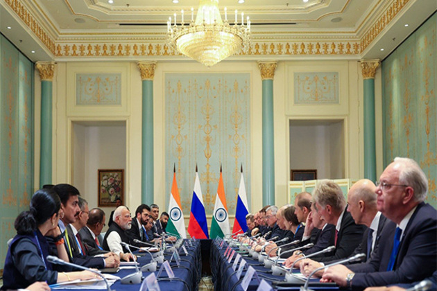 "SCO provides a platform to unite the countries of the Global South and East," Putin notes