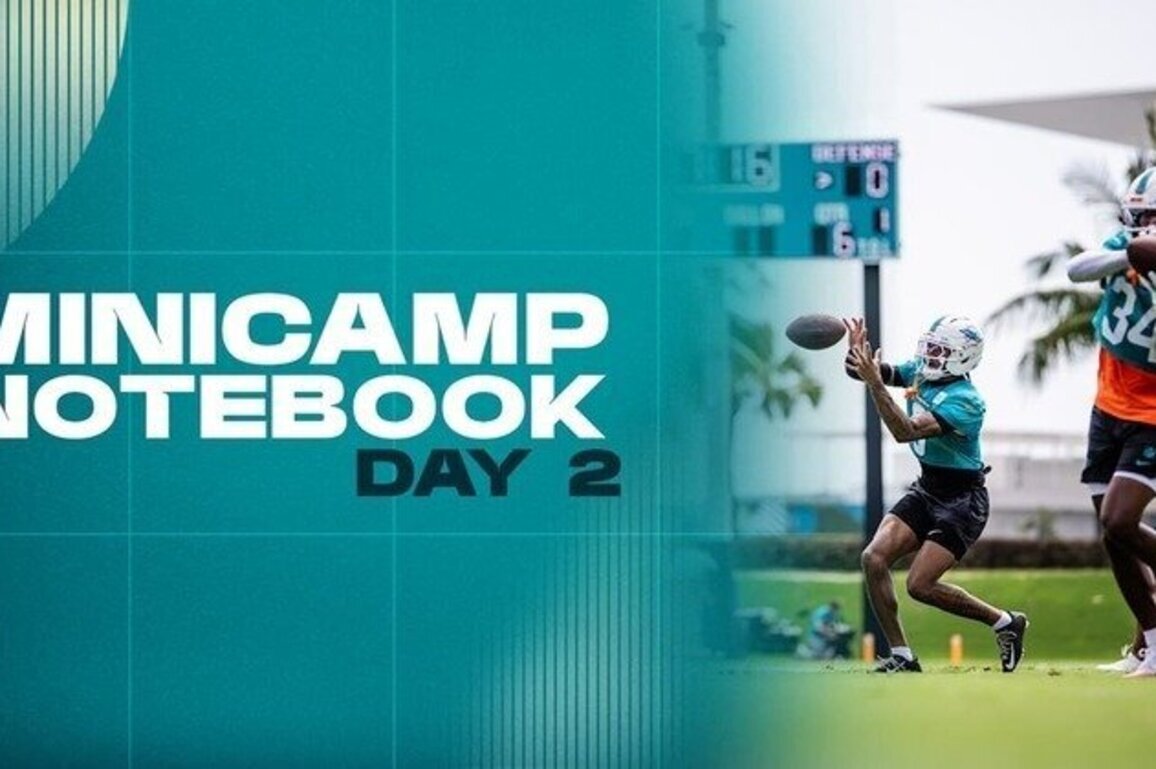 Notebook: Dolphins 2026 Minicamp Day 2