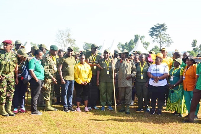  everal artistes and ministers taking part in the trek