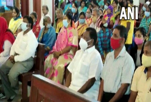 Former Puducherry CM offers prayers at church to mark New Year 2022