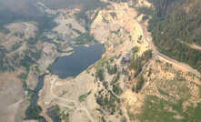 Midas' high-grade drill hit was below the former openpit and underground mining area at Yellow pine (pictured)