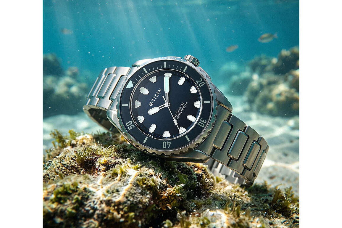 Titan Launches Zero Hour, its Performance Sports Line, with 500M Professional Diver's Watch