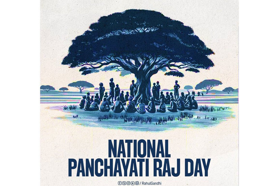 "Rajiv Gandhi ji empowered India's villages by connecting them to mainstream": Rahul Gandhi on Panchayati Raj Day