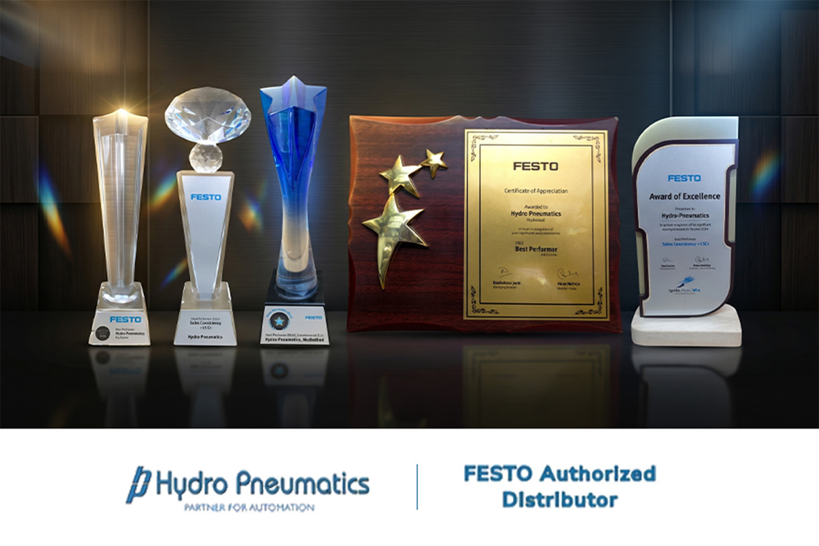 Hydro Pneumatics Earns Six FESTO Awards in Four Years, Strengthening Its Position as Telangana's Trusted Automation Partner