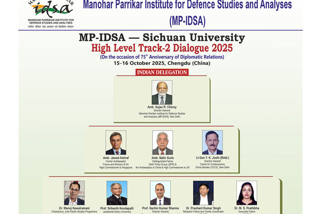 MP-IDSA-Sichuan University High Level Track-2 Dialogue to be held October 15-16