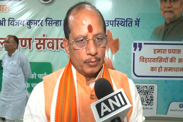 Bihar Deputy CM Vijay Kumar Sinha slams Asaduddin Owaisi over "Miya is alive" remarks