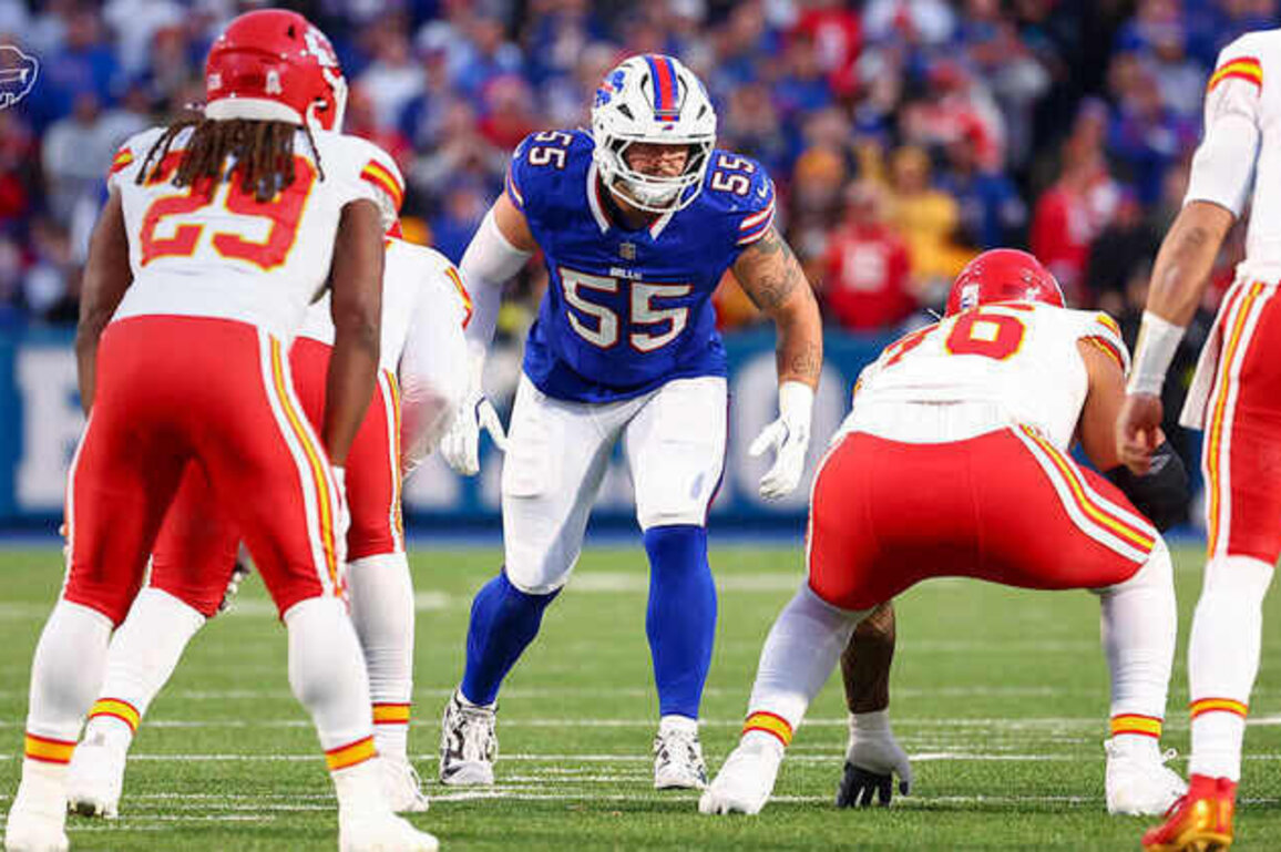 Bills announce Achilles tear for DE Michael Hoecht