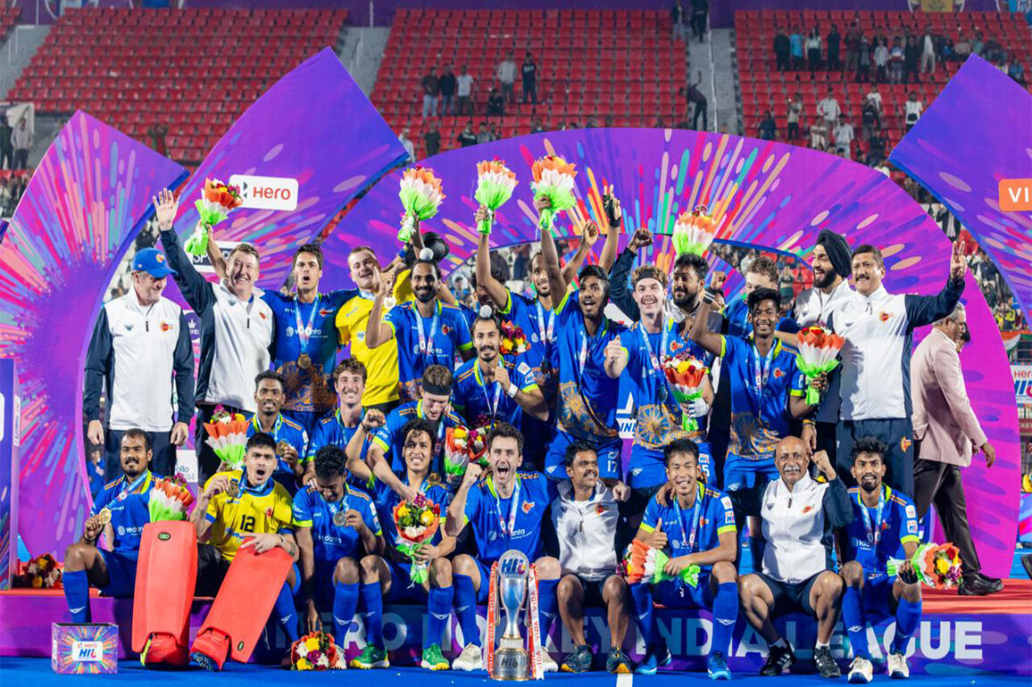 Vedanta Kalinga Lancers beat Ranchi Royals 3-2 to clinch Men's Hero Hockey India League title