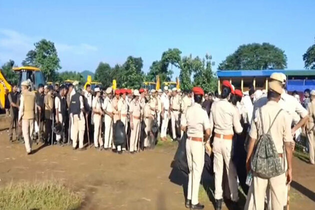 Massive eviction drive begins in Dhubri Assam