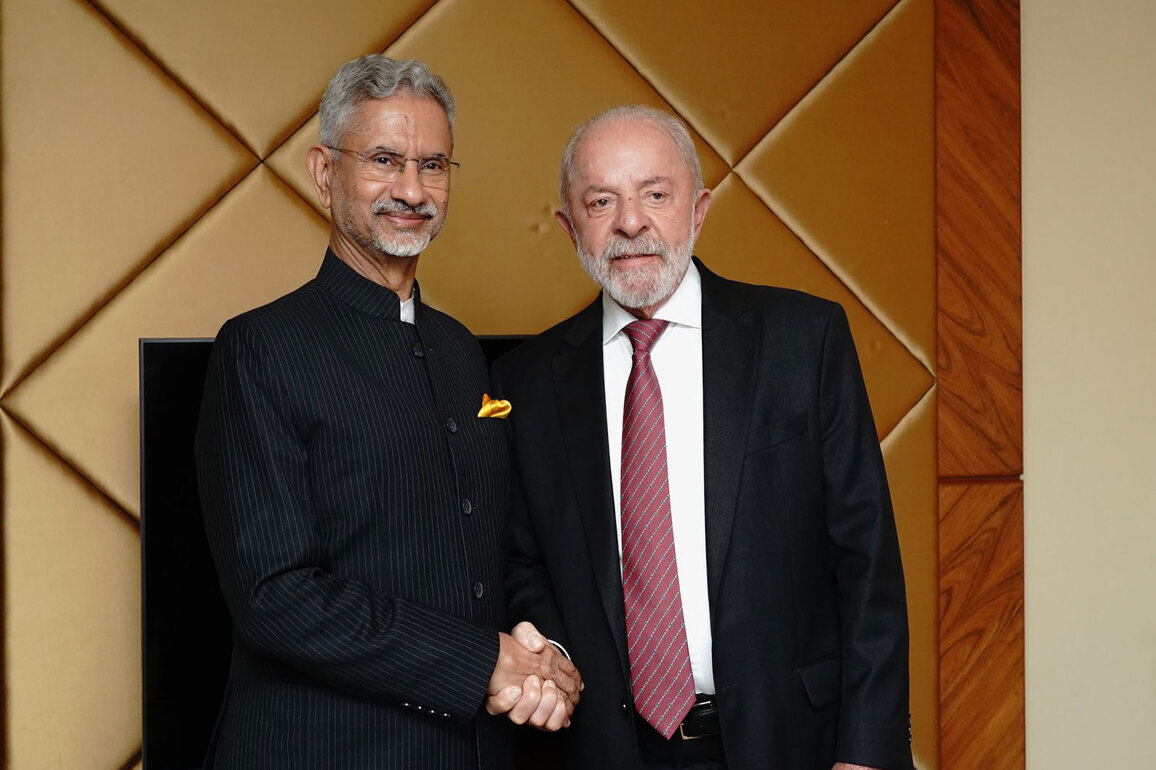 EAM Jaishankar calls on Brazilian President Luiz Inacio Lula da Silva