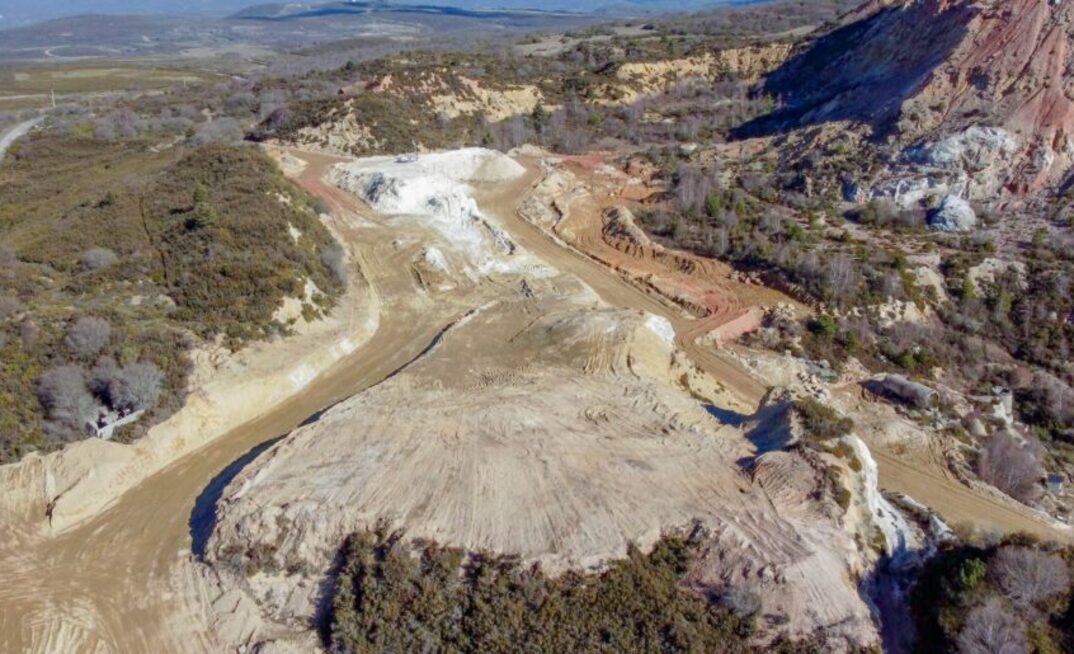 The Penouta mine in northwestern Spain