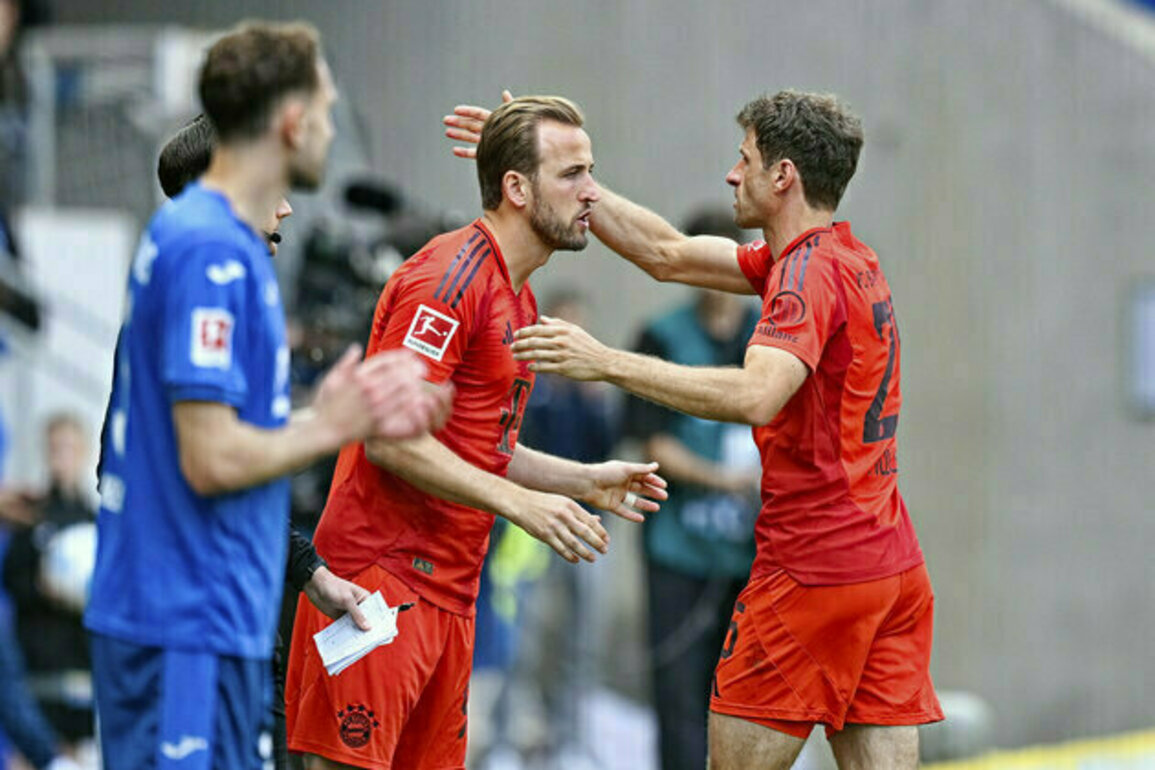Bayern Munich close Bundesliga schedule with 4-0 win over Hoffenheim