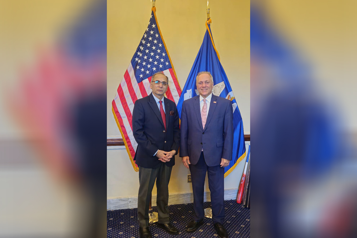 Kwatra discuss India-US ties with Republican leader from Louisiana Steve Scalise