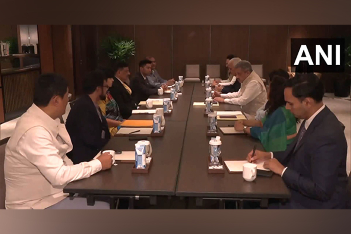 Sanjay Kumar Jha leads party delegation to Singapore, meets High Commissioner Shilpak Ambule