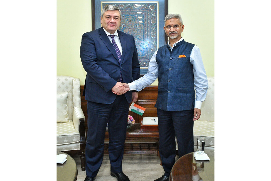 EAM Jaishankar meets Russian Deputy FM Rudenko, discusses bilateral cooperation, global issues