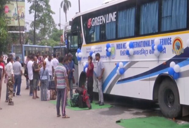 Indo-Nepal bus service begins from Siliguri