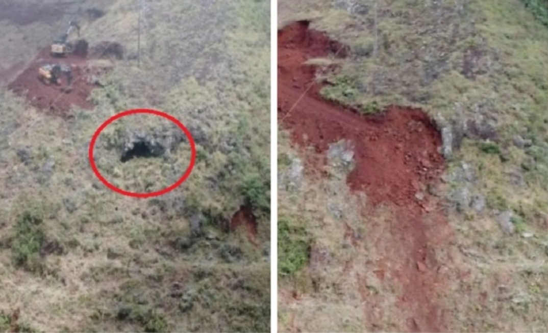Gruta soterrada Ouro Preto (MG) caverna