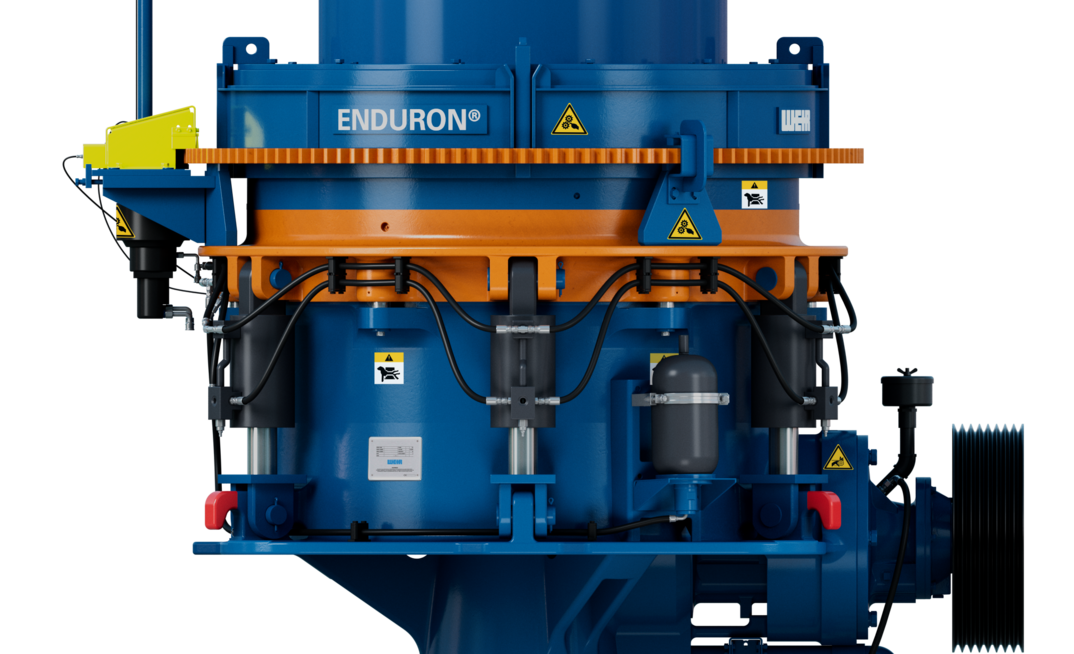 One of Weir's ENDURON EC series live-shaft cone crushers