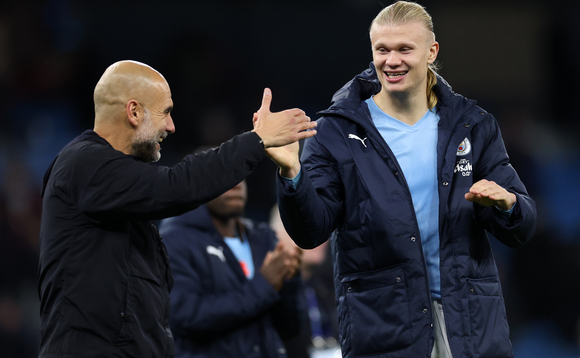 Erling Haaland hails milk as his 'superfood' in visit to Cheshire dairy farm