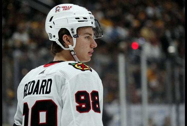 Blackhawks double up Penguins in Connor Bedard's NHL debut