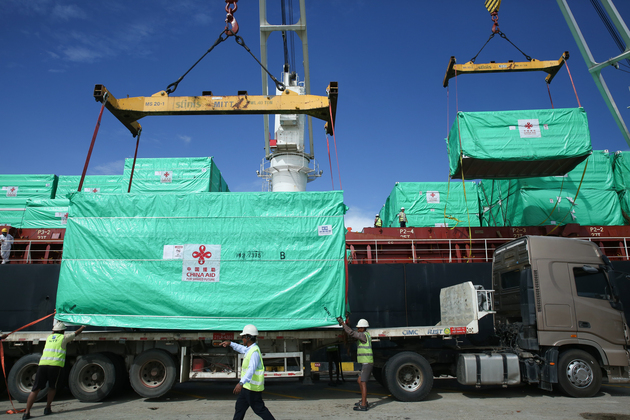 MYANMAR-YANGON-14TH BATCH-HUMANITARIAN SUPPLIES FROM CHINA