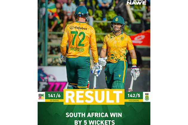 Brevis, Linde shine as South Africa start tri-nation series with win over Zimbabwe