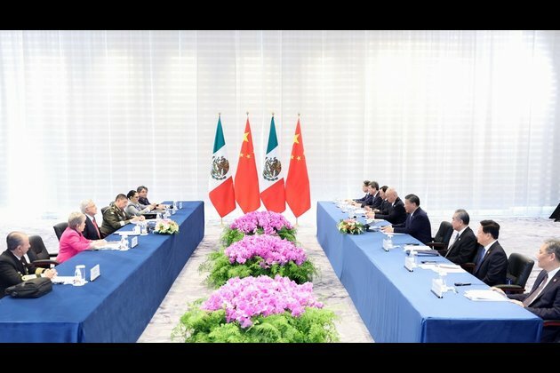 Xi Jinping meets with Mexican President Andres Manuel Lopez Obrador