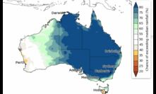  The Bureau of Meteorology says much of Australia should be wetter than average for August-October. Image courtesy BOM..