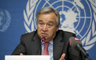 António Guterres says climate target is on "life support" Credit: U.S. Mission Photo by Eric Bridiers, Flickr