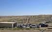 Mine Unit 3 and Header House 11 building in the foreground with installed wells in the background at Peninsula’s Lance project which is on schedule to restart uranium production later this year. Credit: Peninsula