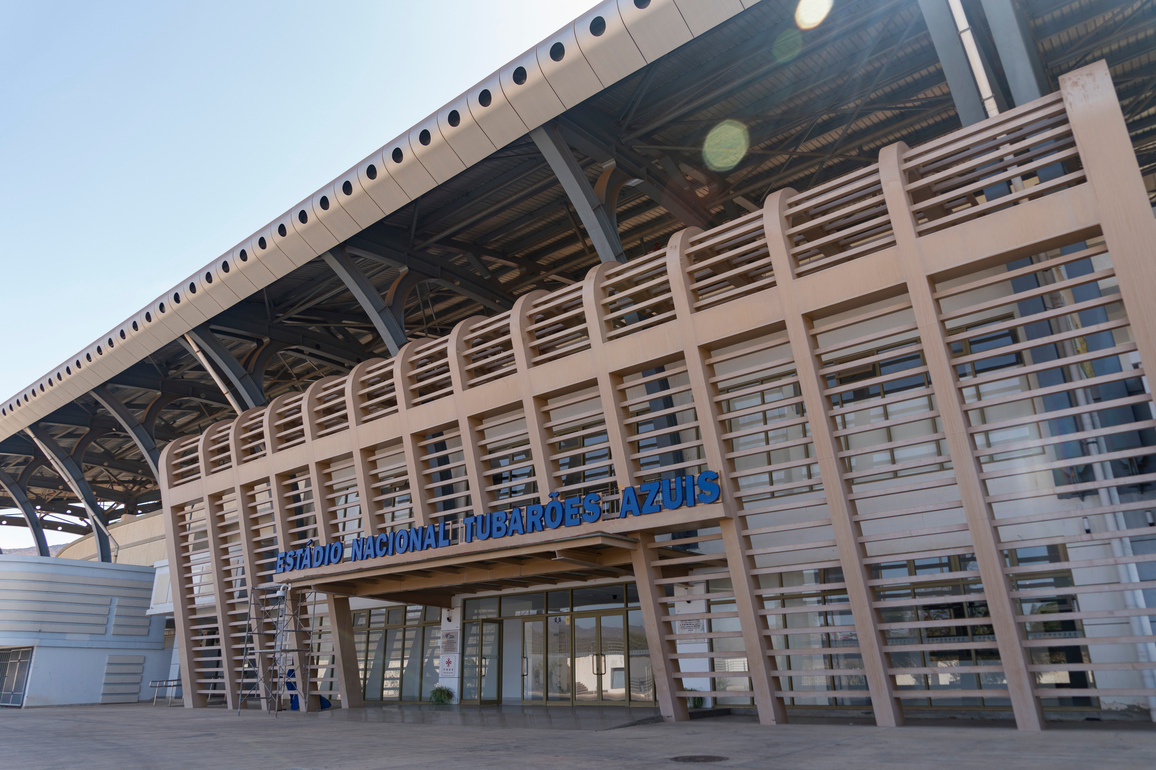 (SP)CABO VERDE-PRAIA-CHINESE-BUILT STADIUM