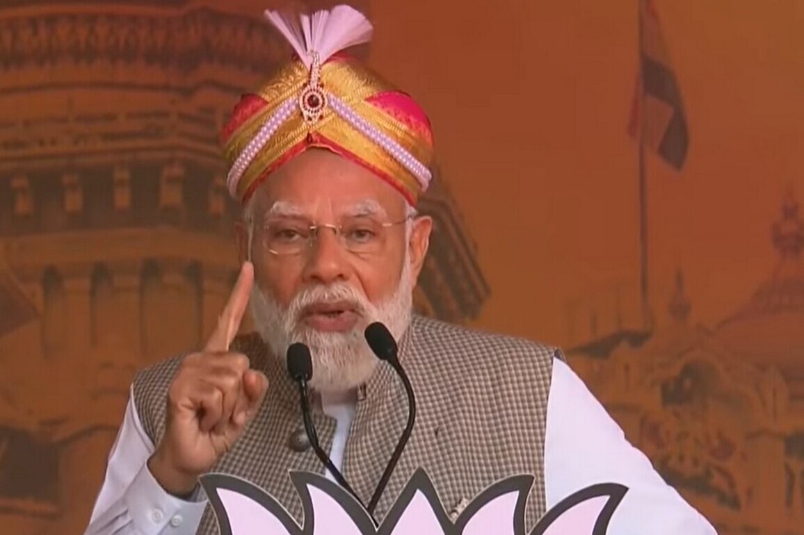 "Congress only knows how to betray": PM Modi calls opposition party 'parasitic political force'
