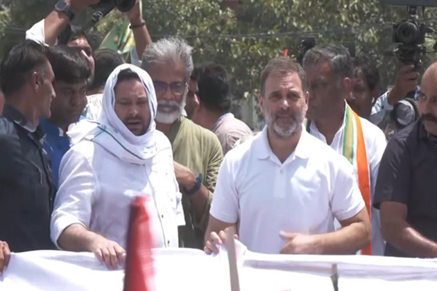 Rahul Gandhi, Tejashwi Yadav lead 'Bihar Bandh' protest in Patna against electoral roll revisions