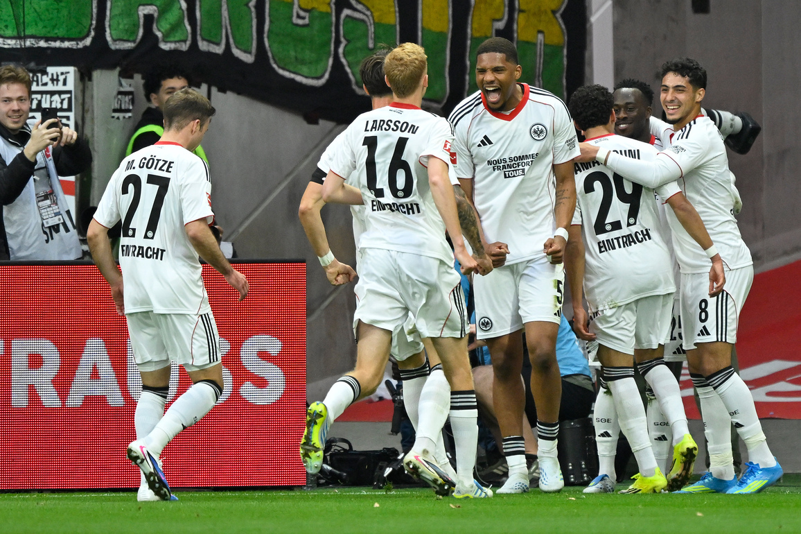 (SP)GERMANY-FRANKFURT-FOOTBALL-BUNDESLIGA-FRANKFURT VS COLOGNE