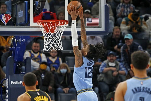 Ja Morant, Grizzlies pull away from Warriors to win 10th straight