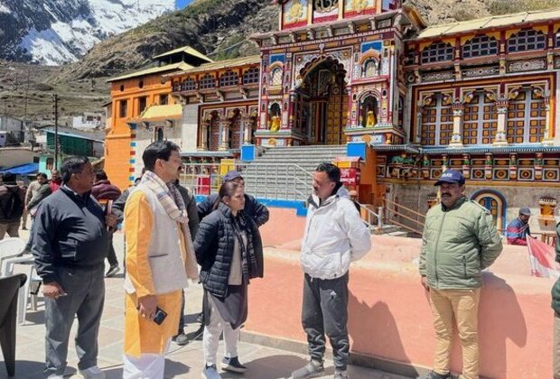 Uttarakhand: Badrinath Kedarnath Temple Committee President inspects reconstruction works, reviews travel arrangements for devotees