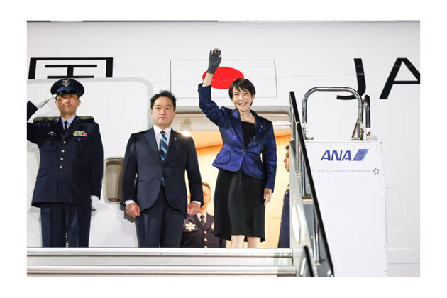 Japan PM Takaichi lands in US for talks with President Trump, amid West Asia tensions