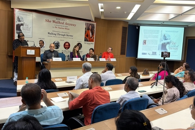 Dr. Sazina Khan's She Walked Anyway to Be Launched at India Habitat Centre