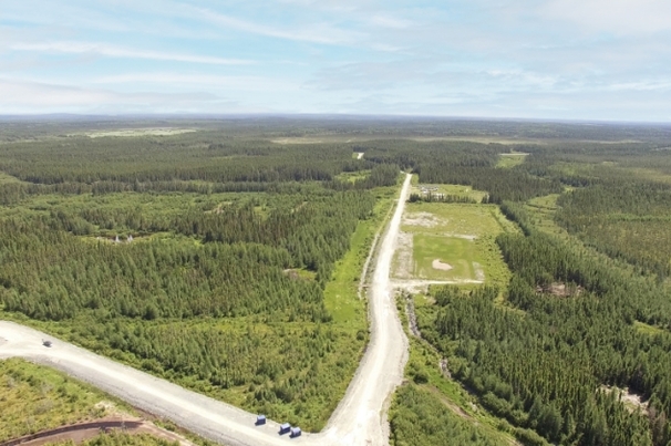 The Novador gold project in Quebec, Canada. Credit: Probe Gold