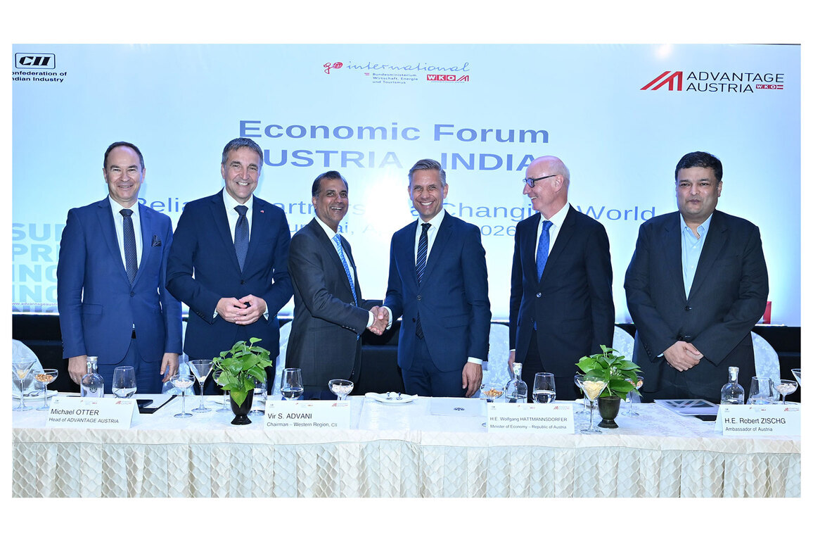 India-Austria to deepen economic ties; Bilateral trade crosses USD 2.35 billion: CII Regional Chairman