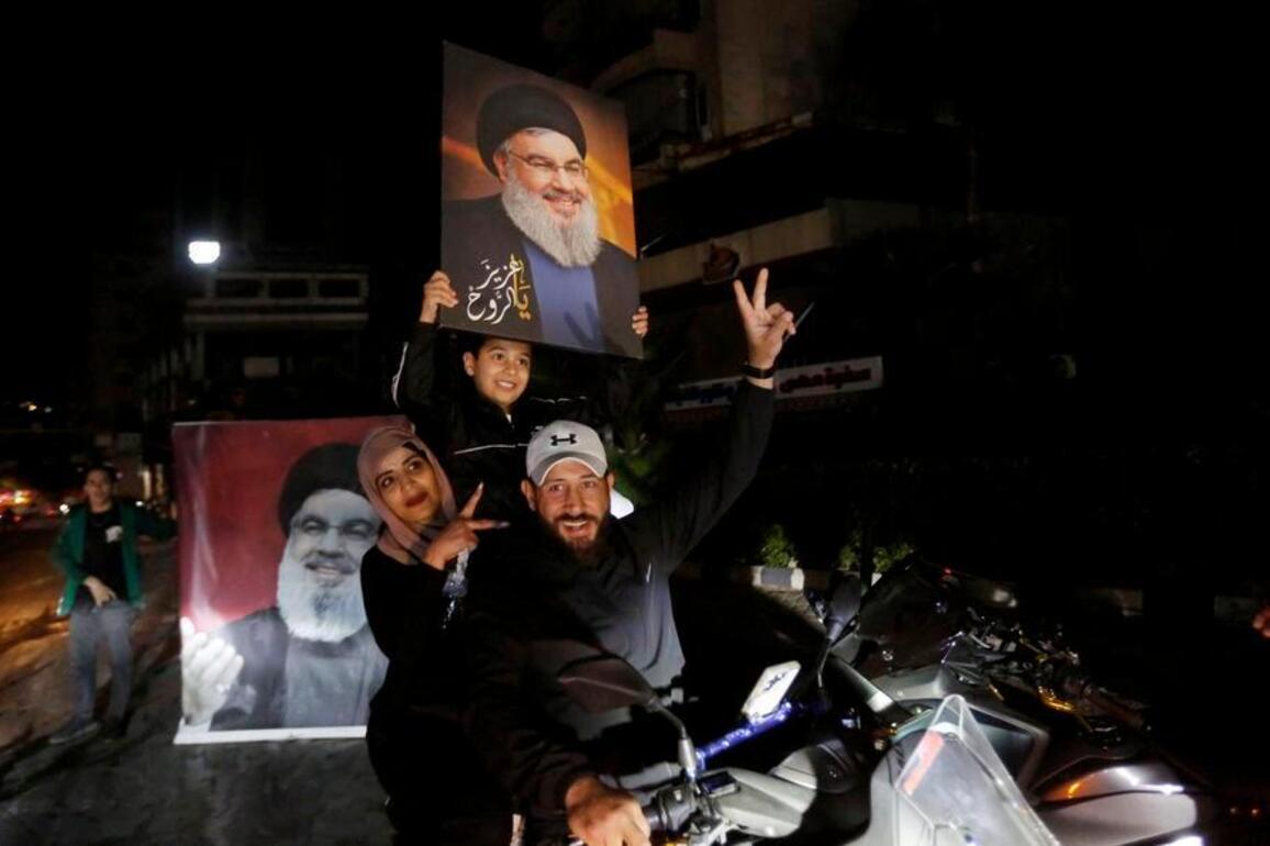 Mideast in Pictures: Celebrations in Beirut as 10-day Israel-Lebanon ceasefire in effect