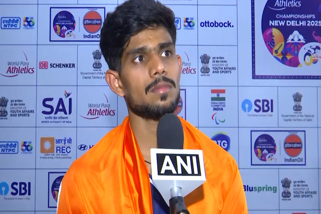 "Want to break world record of 1.96 m": Para high-jump athlete Shailesh after gold at World C'ships